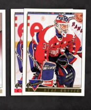 1993-94 Olaf Kolzig O-Pee-Chee Premier Hockey Gold + Base Capitals Lot