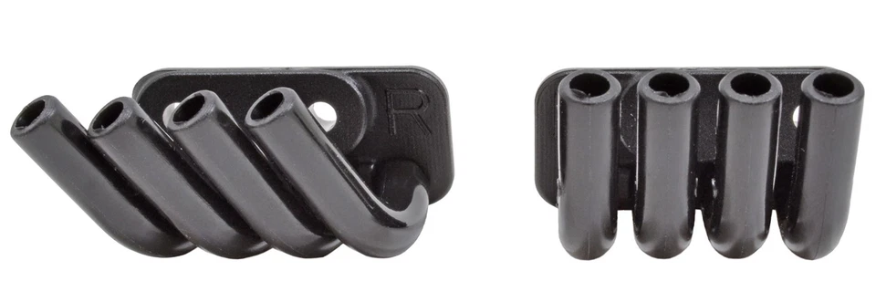 RPM R/C Products - Zoomies Mock Exhaust Headers - Black - Image 1 of 1