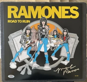 Marky Ramone Signed Autographed Road To Ruin Vinyl Album PSA/DNA COA The Ramones - Picture 1 of 5