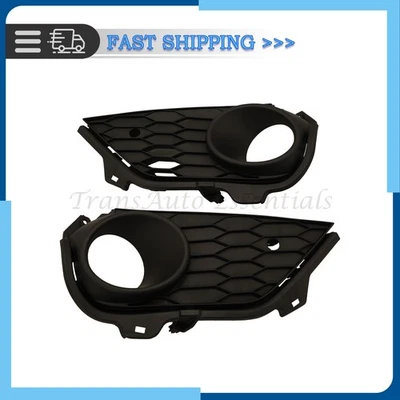 NEW Front Driver LH Passenger RH Side Fog Light Trim Set Fit 19-22 Honda Pilot Foto 1 de 4