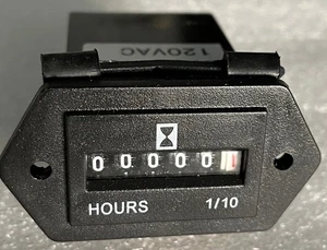 Hour Meter, General Purpose 120 Volts  AC - Picture 1 of 3
