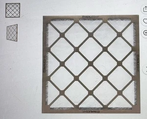 16x20x1 MERV 8 Pleated AC Furnace Air Filters. PAMLICOAIR 12 Pack - Picture 1 of 2
