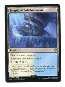 Temple of Enlightenment Commander #0435 NM Final Fantasy FIN MTG FIC Magic the - Picture 1 of 2