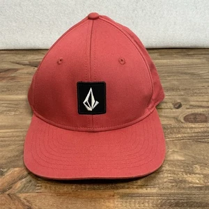 Volcom Flat Bill V Square Adjustable Snapback Cap Hat Cayenne OSM - Picture 1 of 6