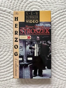 Stroszek (VHS, 1990) Werner Herzog Tragicomedy Rare German Foreign Film - Picture 1 of 4