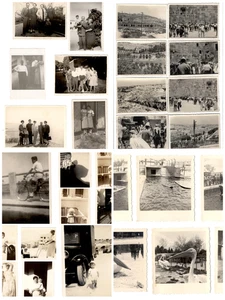 Vintage Black and White 20 Original Photos People & Places in Israel 1950s-1970s - Picture 1 of 6