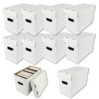 10 Short Comic Storage Boxes NEW Cardboard Max Pro Quality Archival Storage Box