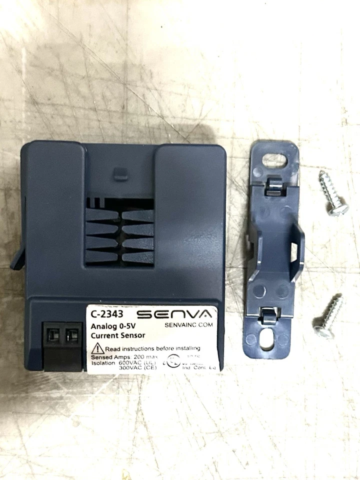 SENVA C-2343-L O-5VDC Current Sensor Split Core 5-10-20A Selectable - Image 1 of 4