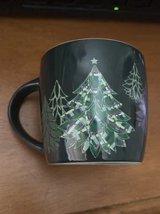 Starbucks Holiday Christmas Trees Hunter tazza da caffè verde tazza da tè 18 once, 2020 - Foto 1 di 4