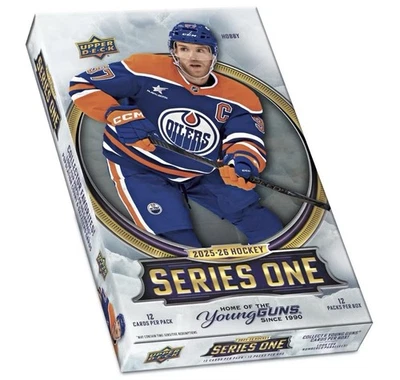 2025-26 Upper Deck Series 1 Hobby Box Sealed PRE-ORDER DEMIDOV Releases 10/15 - Image 1 of 4