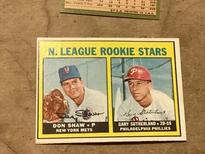 1967 TOPPS High Number #587 DON SHAW METS - Near Mint - Great Corners - - Picture 1 of 2