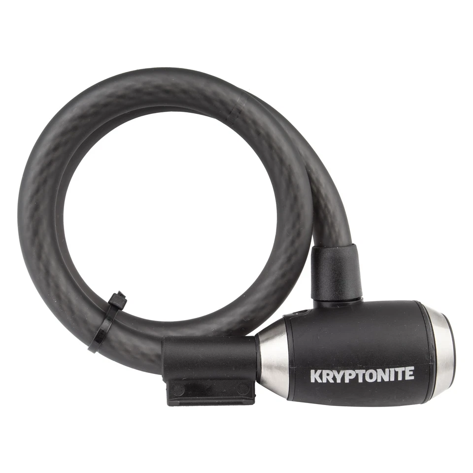 Kryptonite KryptoFlex 1565 Cable Lock - with Key, 2.2' x 15mm - Image 1 of 1