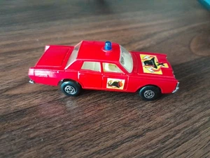1971 Matchbox Superfast No.59 Mercury Park Avenue Fire Chief Car EXC ++ - Picture 1 of 6