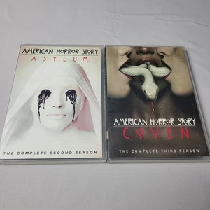 Set Of 2 American Horror Story Complete Seasons 2, 3 - Picture 1 of 18
