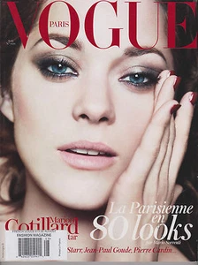 VOGUE PARIS August 2012 Sexy MARION COTILLARD Arizona Muse ISABELI FONTANA. - Imagen 1 de 1