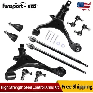 10x Suspension kits Control Arms Tie Rod Ends Sway Bars For 2002-2006 Honda CR-V - Picture 1 of 9