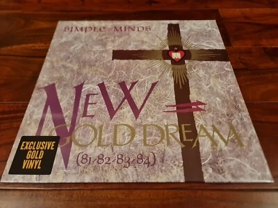 Simple Minds - New Gold Dream LTD HMV GOLD VINYL EXCLUSIVE CENTENARY ETN LP NEW  - Image 1 of 4