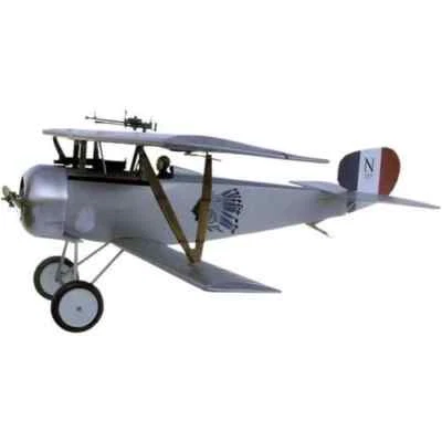 Balsa USA 1/6 Scale Nieuport 17 RC Remote Control Balsa Wood Airplane Kit #413 - Image 1 of 2