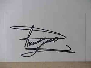 Tarjeta índice autografiada por Minnie Minoso de 3" X 5" - miembro del Salón de la Fama - Imagen 1 de 2