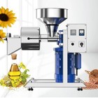  3500W Commercial Oil Press Automatic Intelligent Sunflower Seed Vegetable 220V
