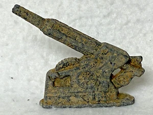 VINTAGE LEAD TOY CANNON,HOWITZER?ARTILLERY,WW1,EARLY,1920s?30s?ARMY,STATIONARY - Picture 1 of 2