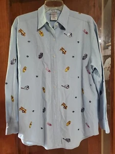 Vintage Disney Store besticktes Winnie Puuh & Figuren Shirt Größe L - Bild 1 von 6