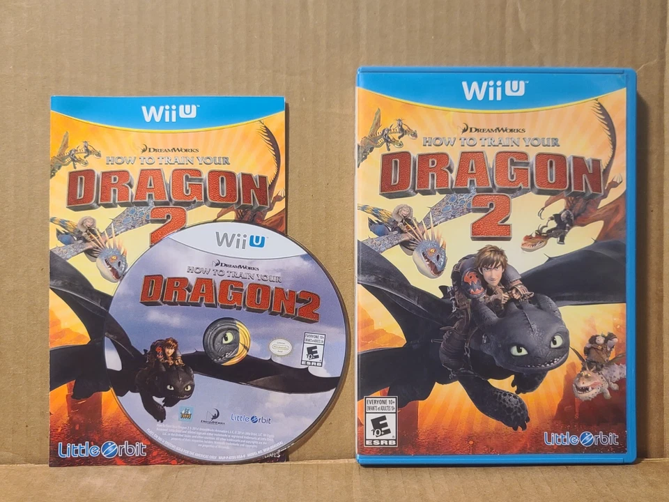 How to Train Your Dragon 2, CIB and Tested (Nintendo Wii U, 2014) - Image 1 of 1