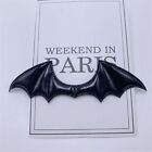 Hair Clip Decoration Diy Jewelry Fabric Demon Bat Wings Padded Leather Patch