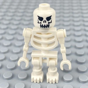 LEGO Skeleton Minifigure w/ Evil Skull gen018 Halloween Indiana Jones 7621 - Picture 1 of 5