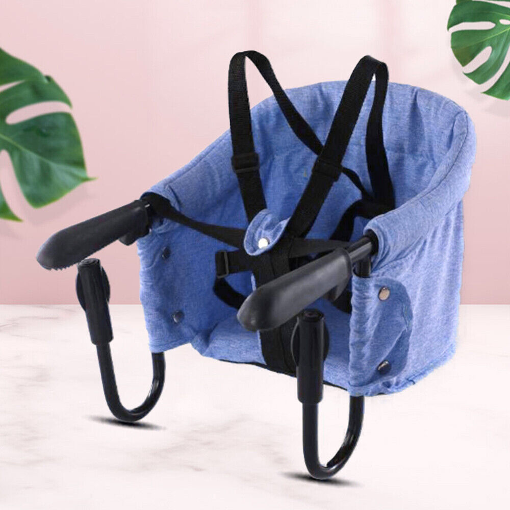 Clip on High Chair Fold-Flat Storage Portable Baby Hook On Chair Booster Seat