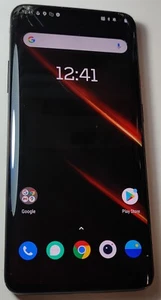 OnePlus 7T Pro Mclaren 5G HD1925 256GB Black Mobile Working Unlocked #372B - Picture 1 of 7