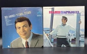 Ed Ames Sings Apologize and Time, Time 2 Records LP Vinyl Record - Foto 1 di 12