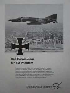 5/1971 PUB MCDONNELL DOUGLAS F-4 PHANTOM LUFTWAFFE BALKENKREUZ GERMAN AD - Picture 1 of 1