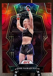 2023 Select UFC Premier Level Red Prizm /149 #199 Rose Namajunas