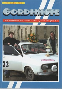 GORDINISTE 18 2006 RALLYE MONTE CARLO HISTORIQUE BOITE 5 VITESSES R8 GORDINI - Imagen 1 de 1