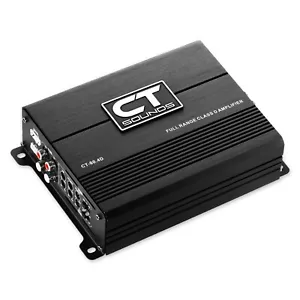 Amplificador de coche CT Sounds CT-80.4D 480 vatios RMS rango completo clase D 4 canales - Imagen 1 de 5