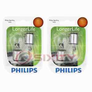 2 pc Philips Front Turn Signal Light Bulbs for Honda Passport 1994-1999 kb