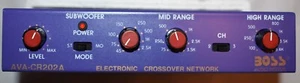 NEW in box old stock 12 volt Boss AVA-CR202A 2 or 3 way active crossover - Picture 1 of 8