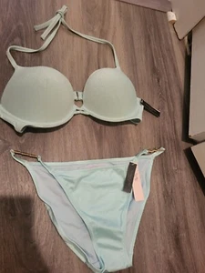 Victoria Secret 36B Bombshell Push Up Bikini Top Adds 2 Cups bikini top only - Picture 1 of 5