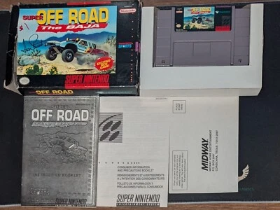 Super Off Road: The Baja (SNES, 1993) COMPLETE CIB TESTED SHIPS FAST - Image 1 of 4