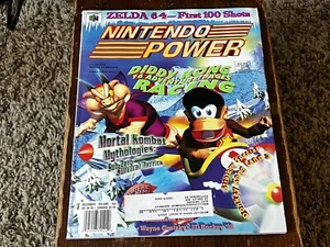 Nintendo Power Volume 103 December 1997 Diddy Kong Racing With Poster, Inserts - Picture 1 of 24