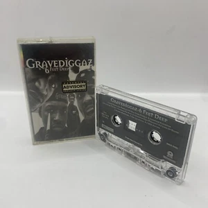 Gravediggaz 6 Feet Deep Cassette Tape 1994 Island Records RZA Hip Hop - Picture 1 of 9