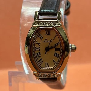Vintage Looking Rose Gold Plated Roman Numerals Quartz Watch - Picture 1 of 5