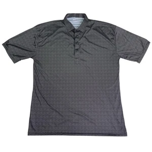 Collars & Co elegantes Poloshirt Herren 3XL Performance Stretch Golf Dreiecke schwarz - Bild 1 von 6
