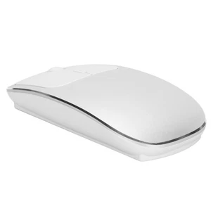 Wireless Mouse 2.4GHz Metal Portable Slim Design Rechargeable Adjustable DPI NEW - Afbeelding 1 van 12