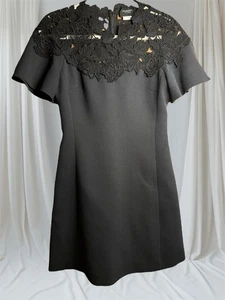 Vestido Giambattista Valli Encaje Línea A Talla 40 (FUNCIONA PEQUEÑO) XS/S 34/28 $2680 - Imagen 1 de 24