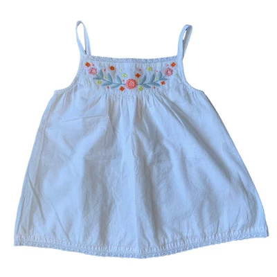 Boden 9-10 Years Embroidered Swing Tank  - Image 1 of 4