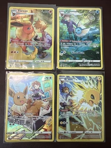 Pokemon Eevee Flareon Jolteon Vaporeon Holo Brilliant Stars Trainer Gallery - Picture 1 of 6