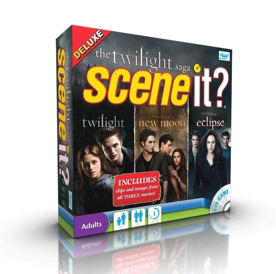 Screenlife Deluxe The Twilight Saga Scene It? DVD Board Game 2010