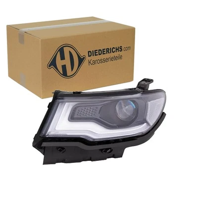 DIEDERICHS HALOGEN LED SCHEINWERFER mit LWR-Motor LINKS passend für JEEP COMPASS - Bild 1 von 3